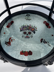 DAY OF THE DEAD --BAR CART