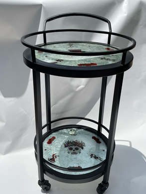 DAY OF THE DEAD --BAR CART