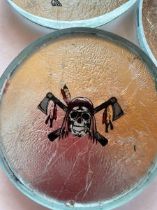 D OF D -ROUND COASTERS