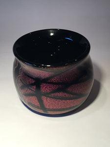 BOWL-PURPLE AND BLACK DICHRO