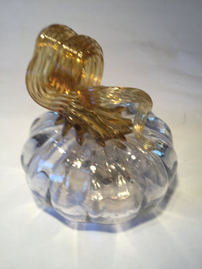 pumpkin-clear with amber top