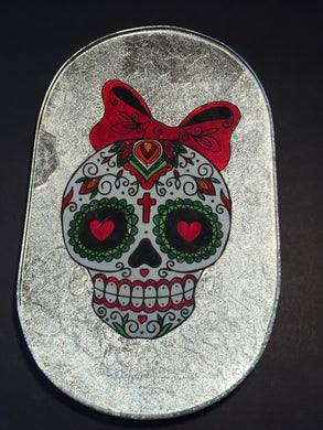 DAY OF THE DEAD-WOMAN WITH BOW