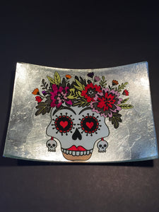 DAY OF THE DEAD-WOMAN WITH FLOWERS