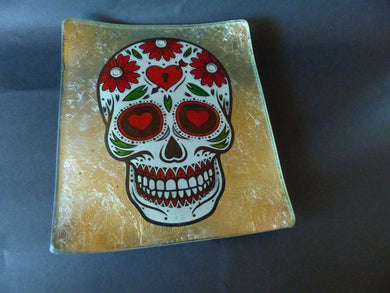 DAY OF THE DEAD-KEY HOLE SUGAR SKULL