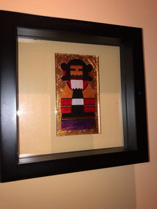 FRAMED-KACHINA-MADIN W/BKL HAIR