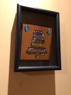 FRAMED-DICHRO/ COPPER TREE